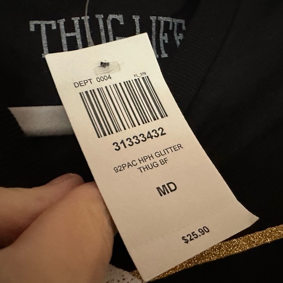 Tupac tee Thug Life NWT from Hot Topic size medium - Picture 3 of 3